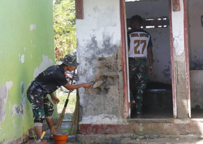 TMMD ke-129 TNI AD, Fokus pada Fasilitas Sanitasi