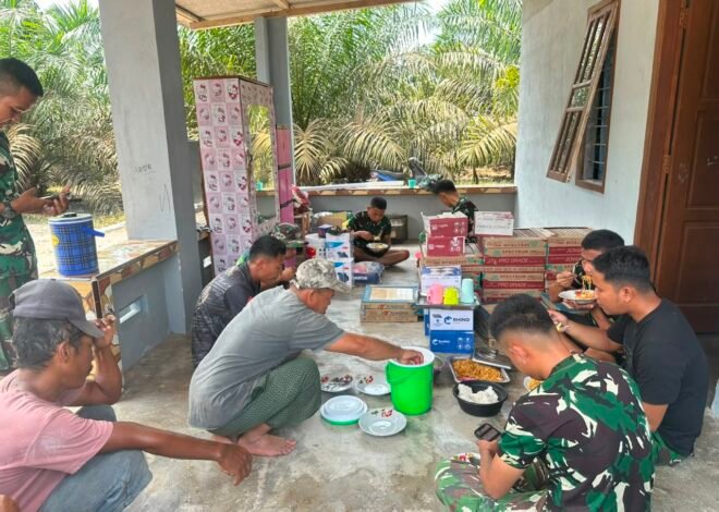Bukan Sekadar Bangun Rumah, Satgas TMMD 129 Kodim Bangka Bangun Kedekatan dengan Warga Deniang