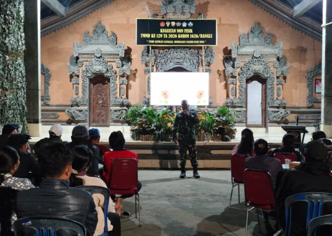 Satgas TMMD 129 Kodim Bangli Dorong Tata Kelola KDKMP yang Profesional di Sekardadi