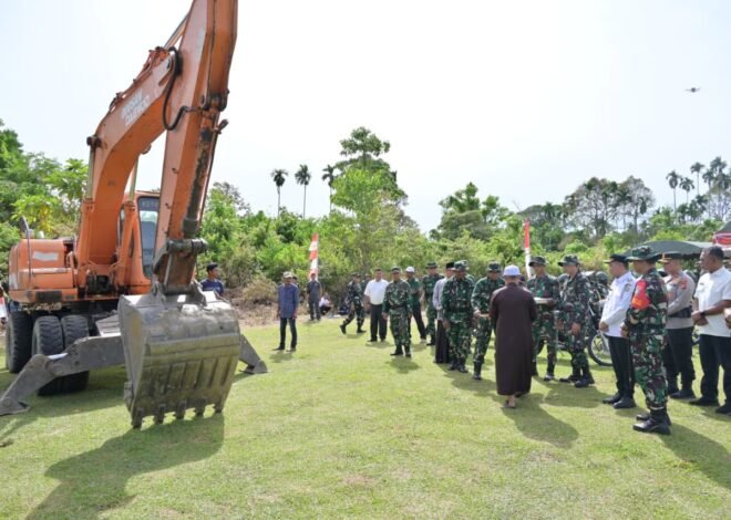 TMMD Ke-129 Kodim 0102/Pidie Fokus Bangun Infrastruktur Penunjang Ekonomi Masyarakat