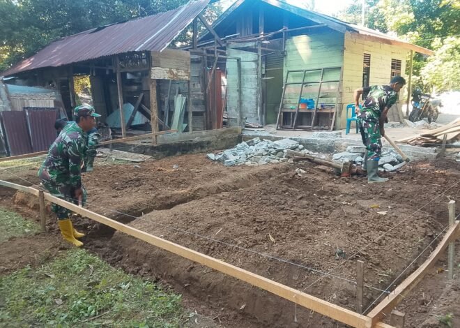Warga Pidie Sambut Baik Proyek Rumah Layak dari TMMD Ke-129 Kodim 0102