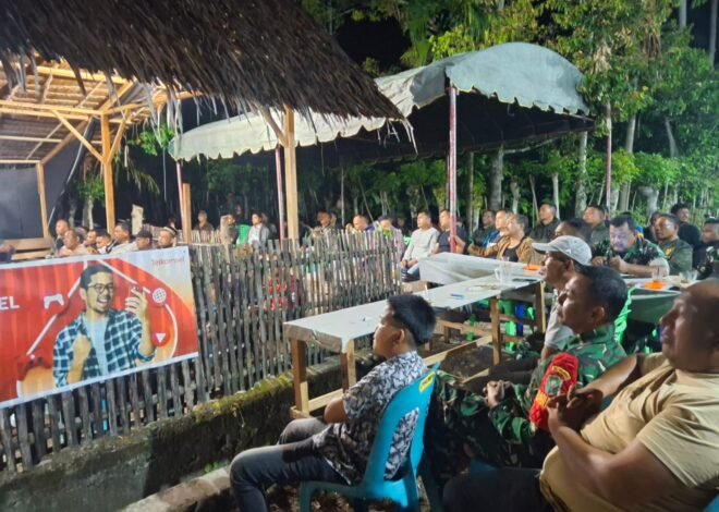 Nobar Final Piala Dunia 2026 di Lokasi TMMD Ke-129 Hadirkan Hiburan bagi Masyarakat Desa Lhok Panah