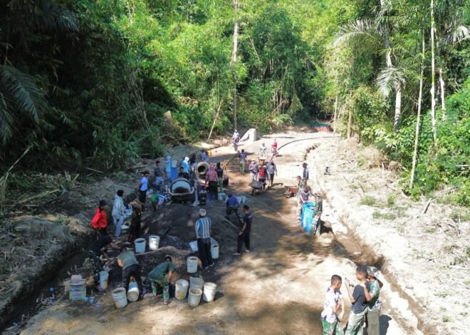 Rabat Beton TMMD Ke-129 Diharapkan Dorong Perekonomian Warga Desa Sekardadi
