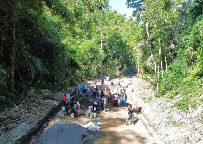 Satgas TMMD Ke-129 Kodim 1626/Bangli Utamakan Kualitas dalam Pengerjaan Rabat Beton