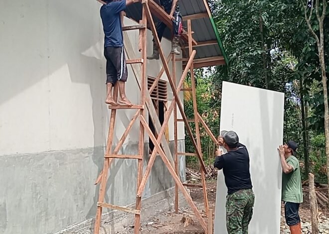 Progres RTLH TMMD Ke-129 Kodim 0102/Pidie Capai 60 Persen, Harapan Rabumah Amin Kian Nyata