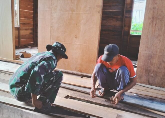 Pembangunan RTLH Ibu Timah Hampir Selesai, Capai 80 Persen