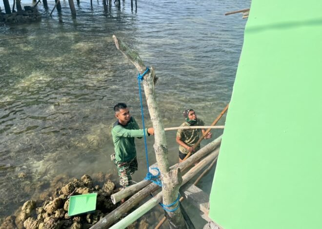 Renovasi RTLH Bapak Nardianto Berlanjut, Satgas TMMD Laksanakan Pengecatan Dinding Luar dan Dalam