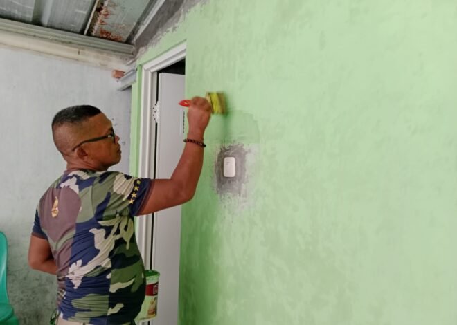 Renovasi Mushola Nuruzzaman TMMD Ke-129 Kodim 0410/KBL Terus Dikebut, Satgas dan Warga Wujudkan Rumah Ibadah yang Nyaman dan Representatif