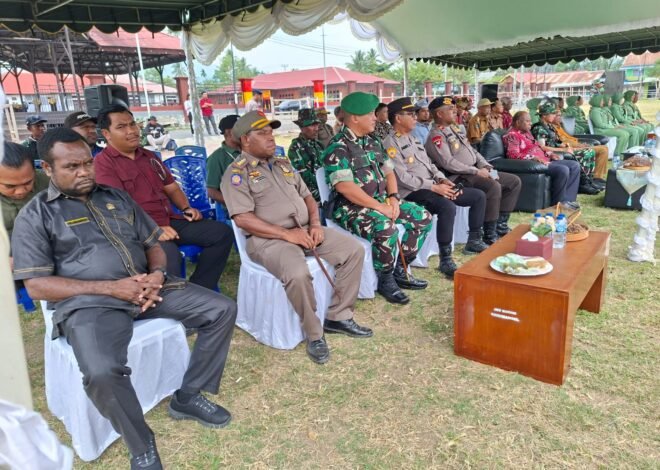 Penyambutan Budaya Arfak Perkuat Sinergi TNI dan Pemda pada TMMD