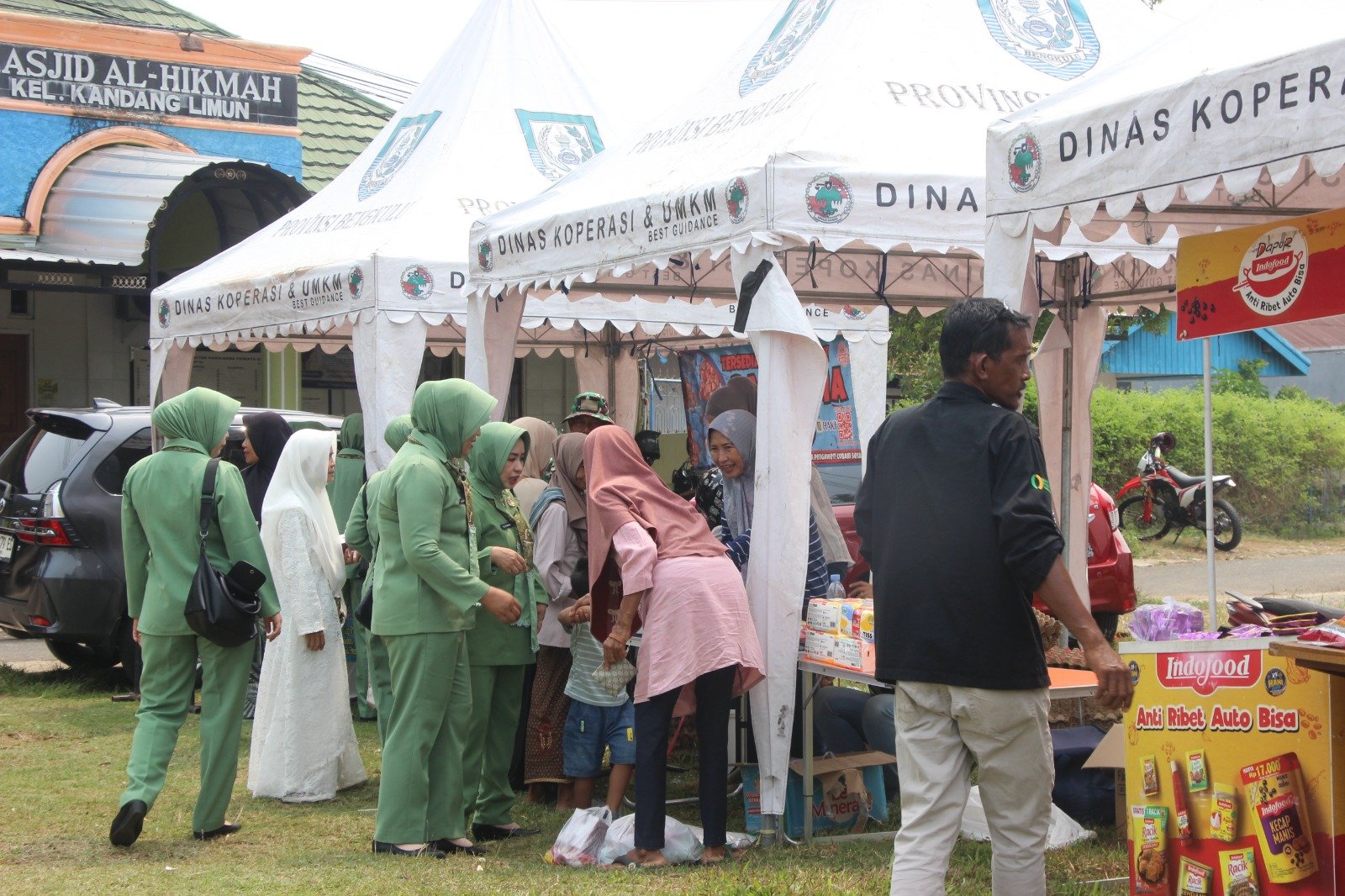 Pembukaan TMMD ke-130 Dorong Pelaku UMKM Kandang Limun Tampilkan Produk Kreatif
