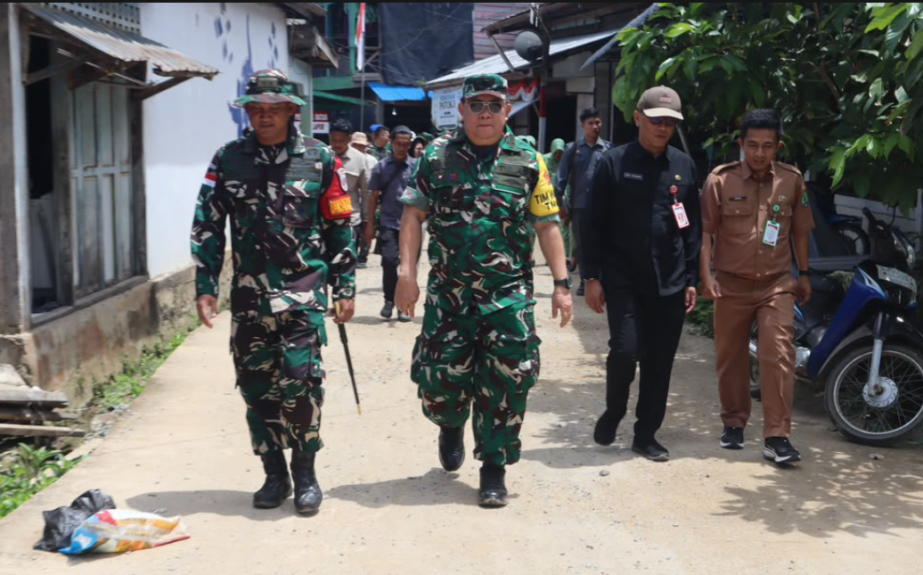 Tim Wasev TMMD Ke-129 Dorong Hasil Pembangunan Berorientasi Kebutuhan Masyarakat Perbatasan