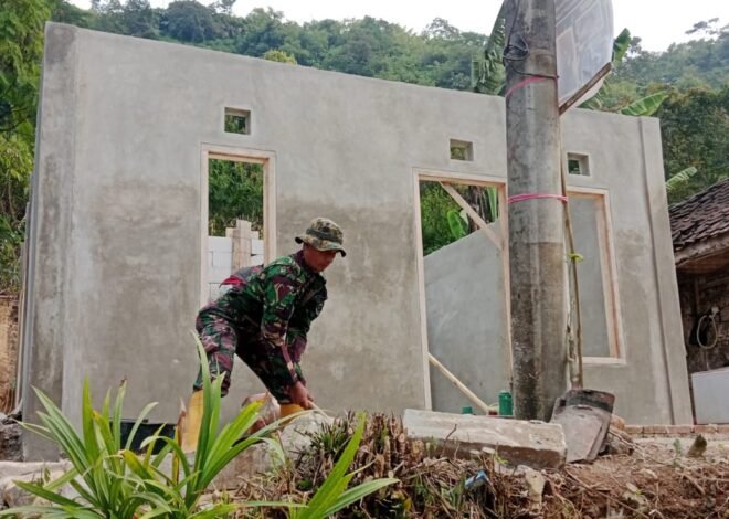 Tahap Pengacian Dipercepat, Rehab Rumah Bapak Burhanudin Kian Mendekati Penyelesaian
