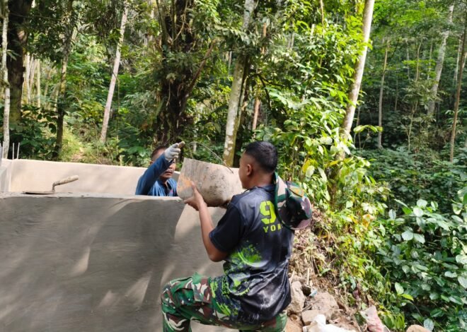 Progres Pipanisasi TMMD Ke-129 Kodim 0608/Cianjur Capai 73 Persen, Harapan Akses Air Bersih Kian Dekat