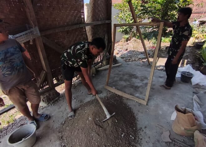 TMMD Ke-129 Kodim 0608/Cianjur: Perkuat Pondasi Sebagai Fondasi Utama, Satgas Kejar Target Penyelesaian Sebelum Penutupan