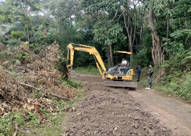 Excavator TMMD Ke-129 Kodim 1407/Bone Terus Beroperasi