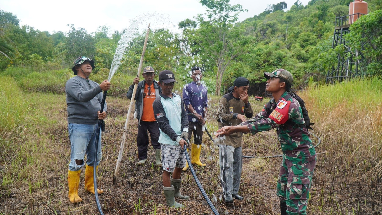 Manunggal Air Bersih Jadi Prioritas Utama TMMD Ke-129 Kodim 1311/Morowali