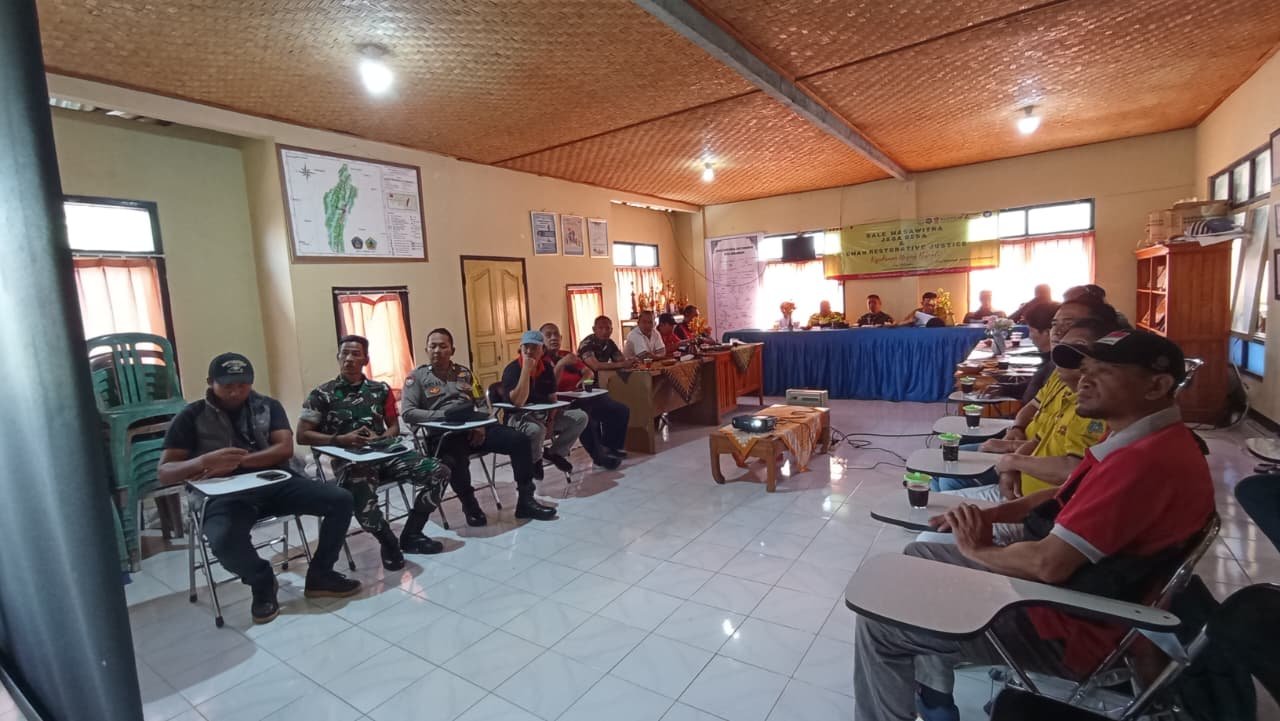 Koordinasi Rutin Satgas TMMD dan Pemerintah Desa Percepat Penyelesaian Program TMMD Ke-129