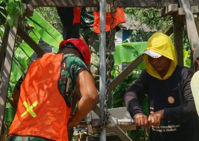 TMMD Ke-129 Percepat Pengeboran Sumur Bor Sasaran 3 Demi Penuhi Kebutuhan Air Bersih Warga