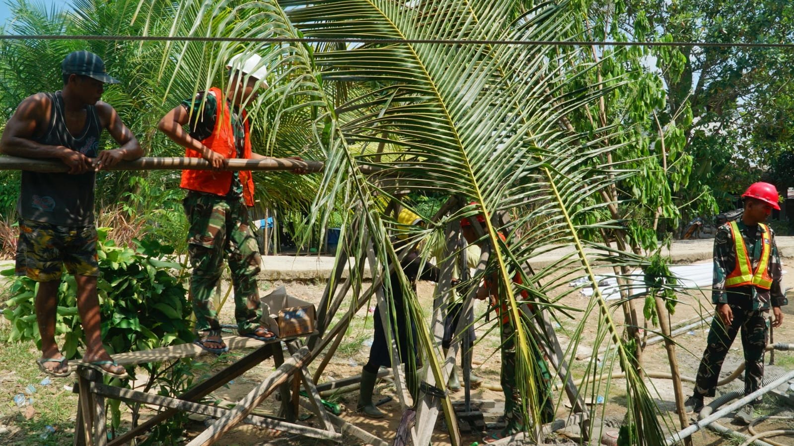 Pengeboran Sumur Bor Sasaran 3 Terus Dikebut, TMMD Ke-129 Hadirkan Harapan Baru bagi Warga Bandaraya