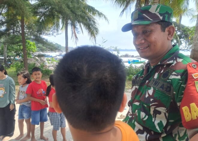 Komunikasi Humanis Babinsa Deniang Jadi Fondasi Keberhasilan TMMD Ke-129 Kodim 0413/Bangka