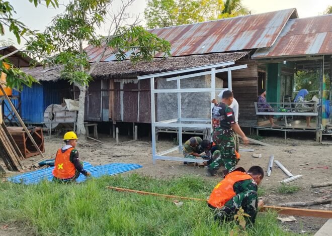 Miliki MCK Layak, Ibu Siti Jahrah Bersyukur Atas Kepedulian Satgas TMMD ke-129
