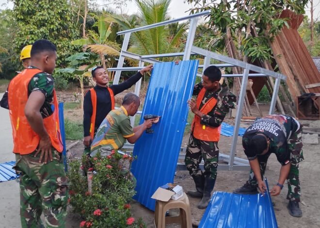 Pembangunan MCK TMMD ke-129 Dorong Pola Hidup Bersih dan Sehat Masyarakat