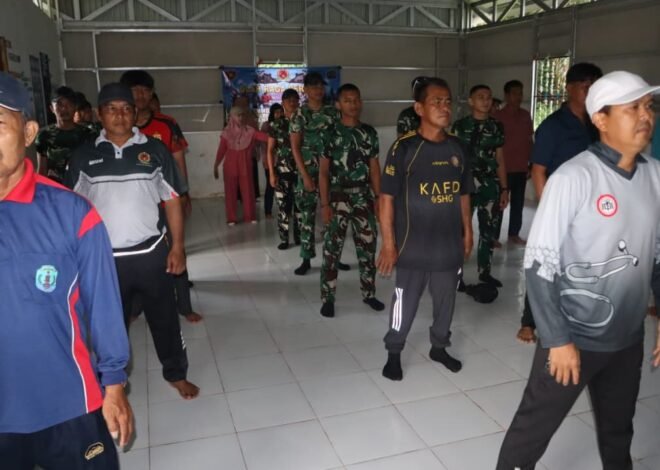 Pak Ismail Warga Liang Bunyu Ucapkan Hal Tak Biasa, Usai Ikut Olahraga Bersama Satgas TMMD
