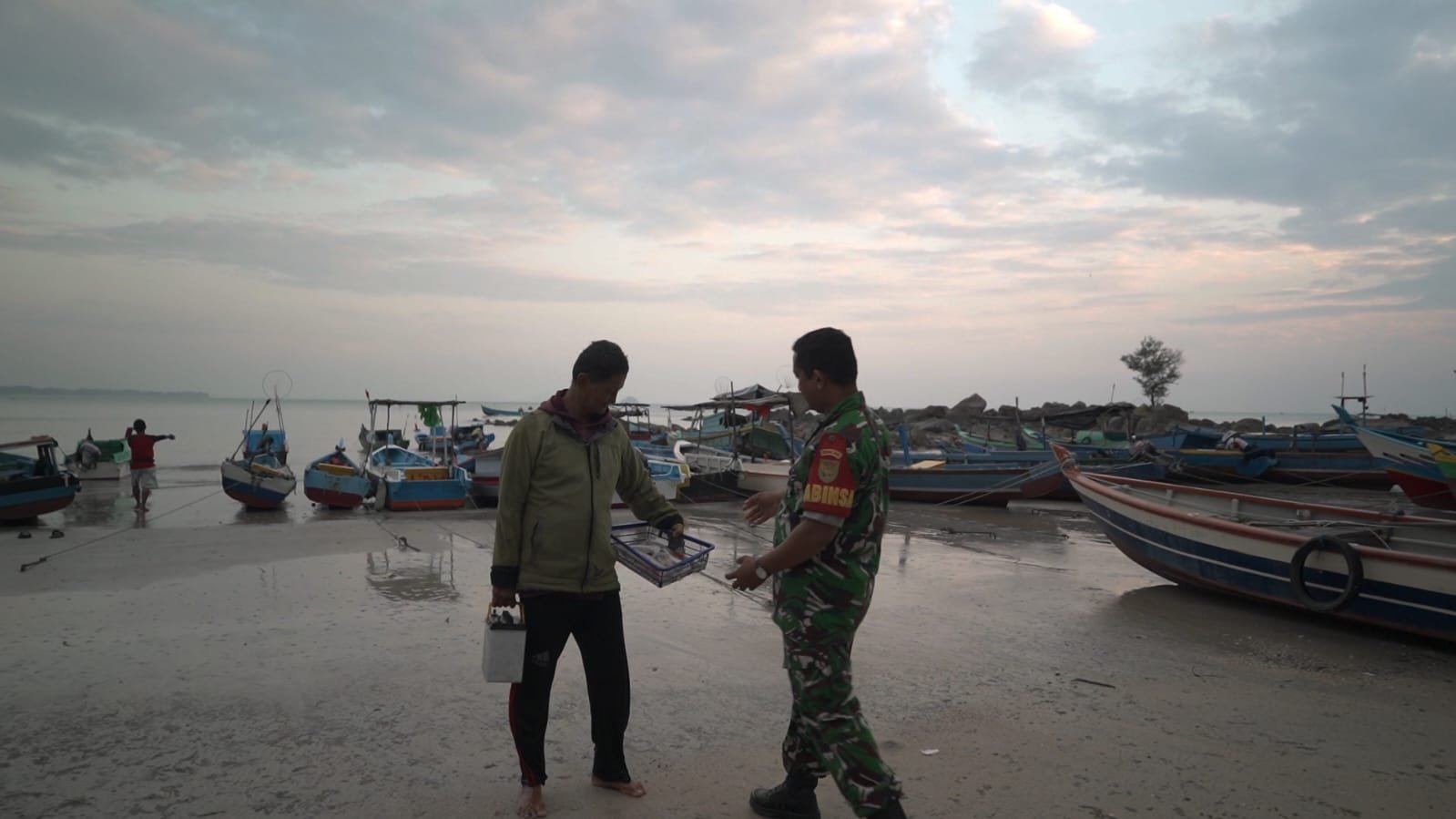 Denyut Ekonomi Warga Deniang Meningkqt Berkat TMMD 129 Kodim 0413 Bangka