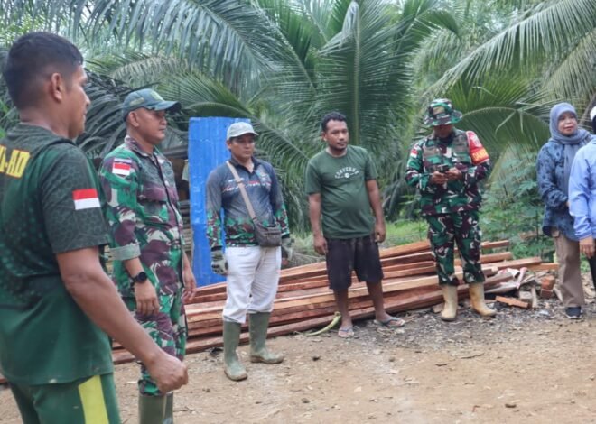 Dansatgas TMMD Ke-129 Cek Langsung Material Pembangunan, Pastikan Hasil Berkualitas untuk Warga Liang Bunyu