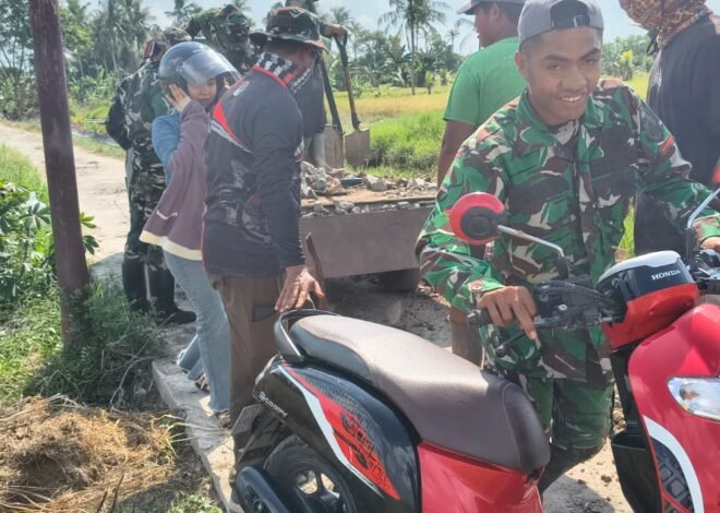 Keselamatan Warga Jadi Prioritas Satgas TMMD di Tengah Pembangunan Infrastruktur