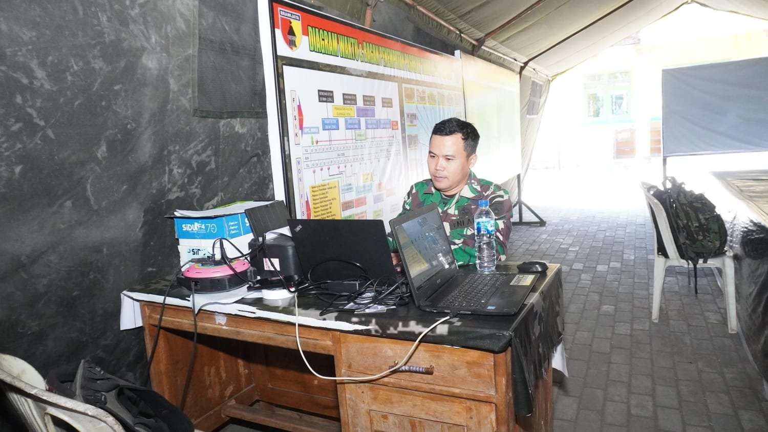Posko TMMD 129 Jadi Pusat Kendali, Pantau Progres Pembangunan Desa Secara Terpadu