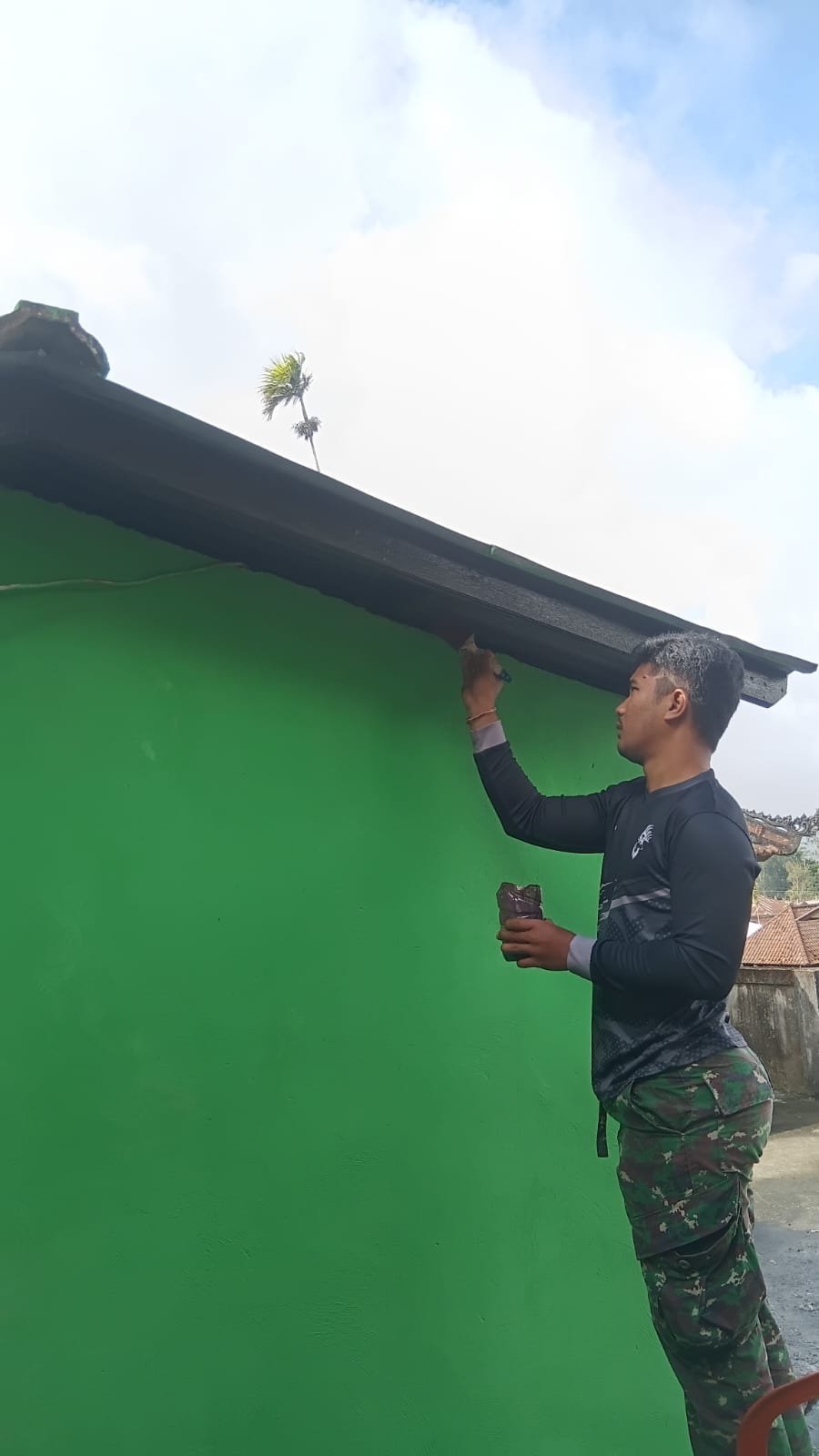 Tahap Finishing Dimulai, Perehaban MCK Jaba Pura Puseh TMMD Ke-129 Hampir Tuntas