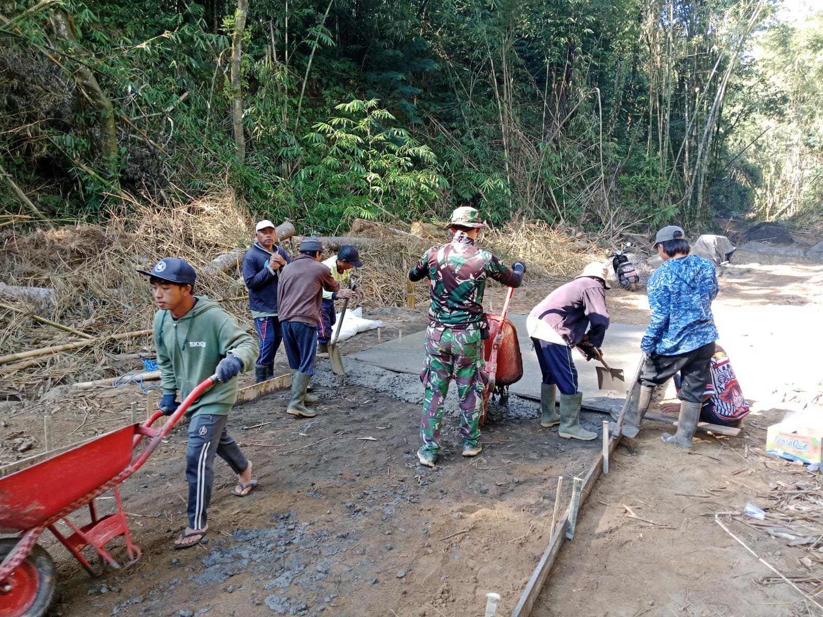 DPT TMMD Ke-129 Kodim 1626/Bangli Rampung 100 Persen, Wujud Nyata Percepatan Pembangunan Desa