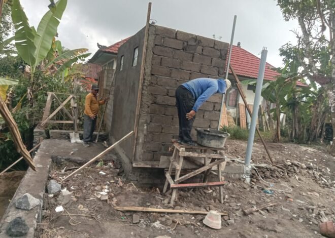 Satgas TMMD Ke-129 Kodim 1626/Bangli Prioritaskan Kualitas Pembangunan MCK Demi Sanitasi Warga
