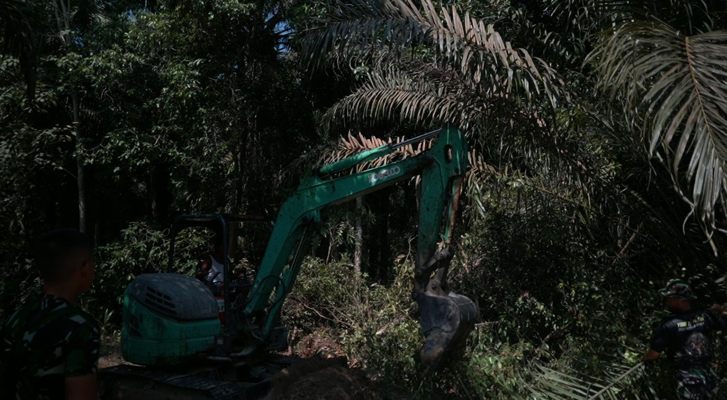 Jalan TMMD Ke-129 Kodim 0413/Bangka Diproyeksikan Perkuat Distribusi Hasil Nelayan dan Petani