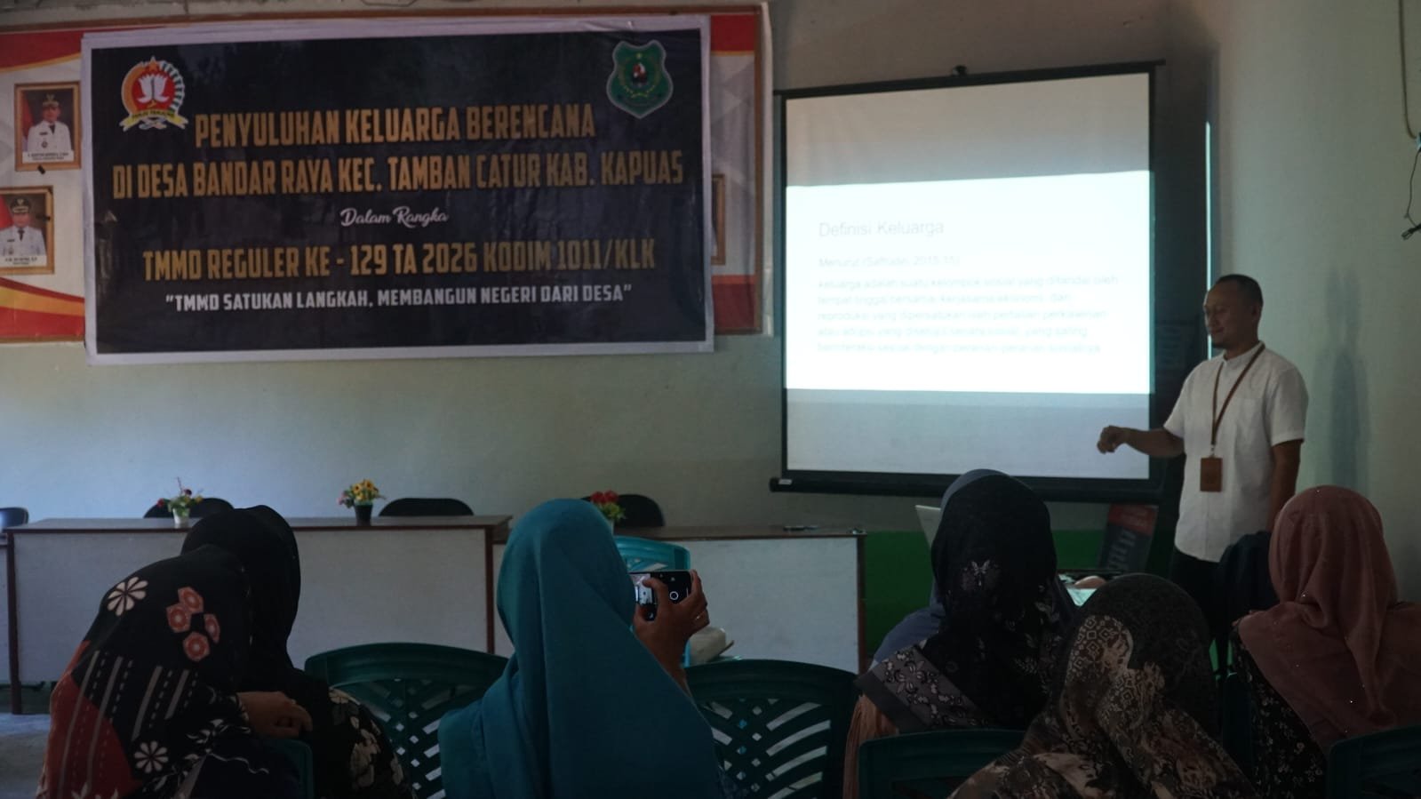 Program Nonfisik TMMD Ke-129 Dorong Terwujudnya Keluarga Sehat dan Berkualitas