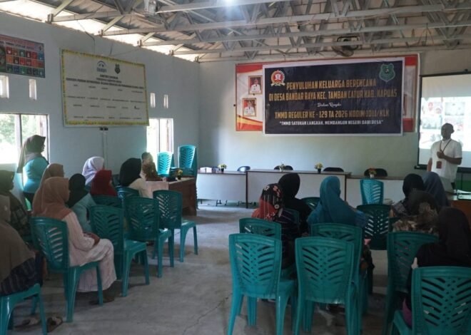 Sinergi Satgas TMMD dan Pemerintah Hadirkan Edukasi KB bagi Masyarakat Desa Bandar Raya