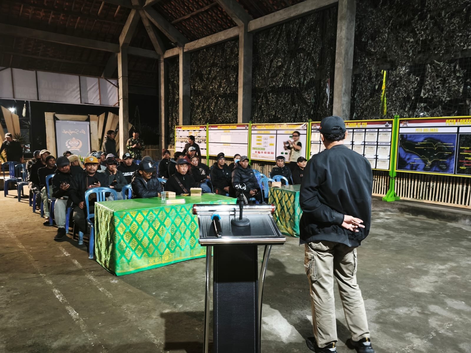 Bangun Desa Tangguh Bencana, Satgas TMMD Ke-129 Kodim 1626/Bangli Gandeng BPBD Berikan Edukasi Warga