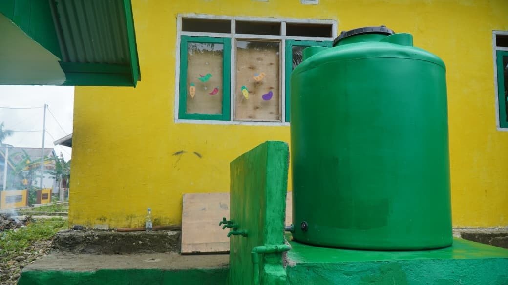 Manunggal Air di SDN Umbele Rampung 100 Persen, Kepala Sekolah Sampaikan Apresiasi