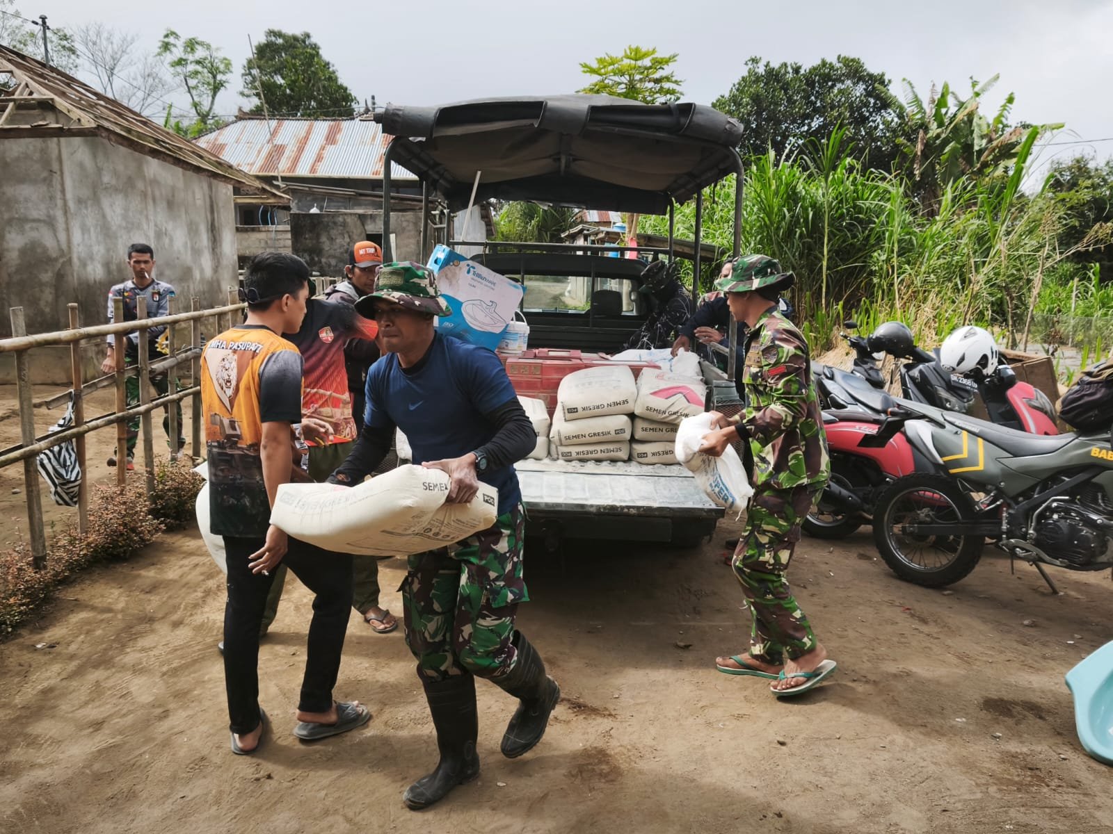 Pasokan Material Tepat Waktu Jadi Kunci Percepatan Sasaran Fisik TMMD Ke-129