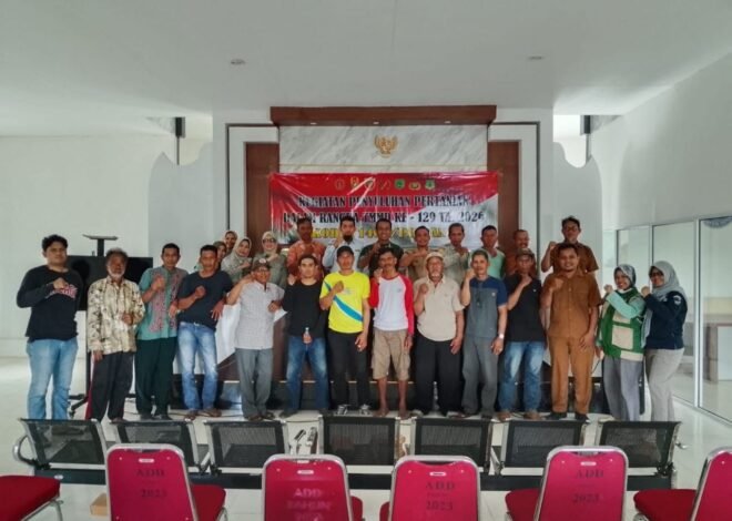 Tingkatkan Produktivitas Petani, Satgas TMMD Ke-129 Kodim 1404/Pinrang Gelar Penyuluhan Pertanian