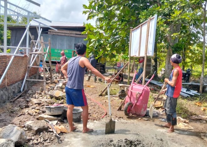 Impian Miliki Rumah Layak Huni, Bapak Aris Diwujudkan Satgas TMMD Ke-129 Kodim 1404/Pinrang