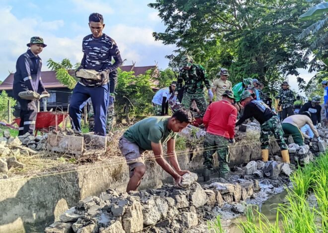 Satgas TMMD Ke-129 Kodim 1404/Pinrang Terus Genjot Pekerjaan Fisik di Desa Tanratuo