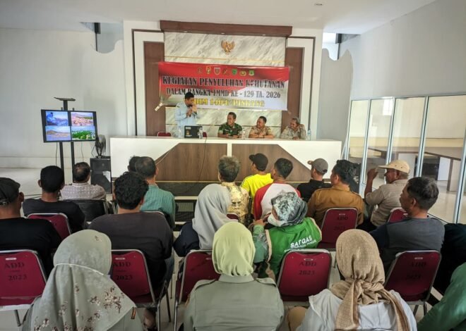 Tingkatkan Kesadaran Pelestarian Lingkungan, Satgas TMMD Ke-129 Kodim 1404/Pinrang Gelar Penyuluhan Kehutanan