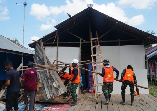 Peningkatan Jalan TMMD Ke-129 Dukung Kelancaran Akses Pertanian Warga Desa Bandaraya
