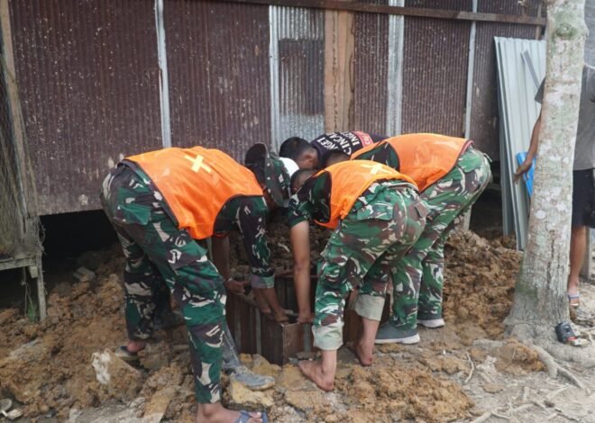 Pembangunan MCK TMMD Kodim 1011/KLK Tingkatkan Akses Sanitasi Sehat bagi Warga Desa Bandar Raya