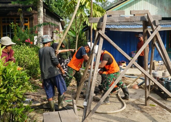 TMMD Reguler Ke-129 Kodim 1011/KLK Bangun Harapan Baru Lewat RTLH Milik Ibu Rini
