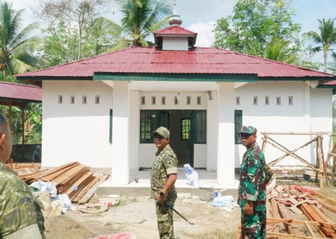 Dandim 1011/KLK Tinjau Sasaran Fisik TMMD Ke-129, Pastikan Manfaat Pembangunan Tepat Sasaran