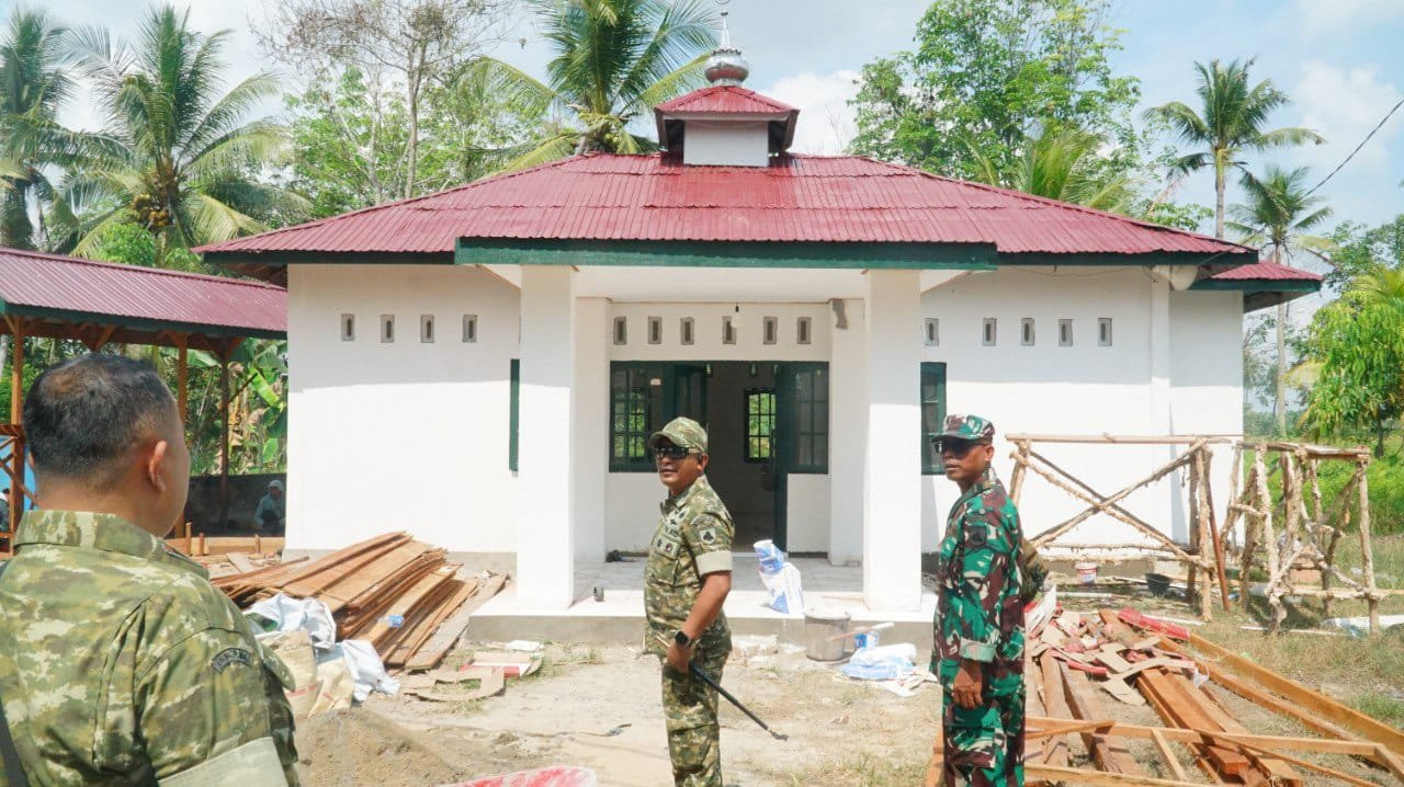 Dandim 1011/KLK Tinjau Sasaran Fisik TMMD Ke-129, Pastikan Manfaat Pembangunan Tepat Sasaran