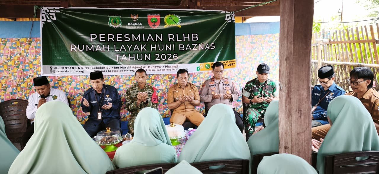 Wujudkan Impian Warga, Komandan Satgas TMMD Ke-129 Kodim 1404/Pinrang Resmikan RTLH di Desa Tapporang